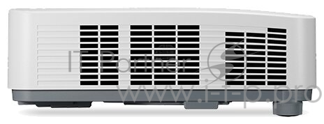 Лазерный проектор NEC PE455UL 3LCD, 4500 ANSI Lm, WUXGA, 500 000:1, 2xHDMI, VGAin, USB A Viewer, RJ45, 3,5 audio IN/OUT, RS232, 1x20W, 9,7 кг.