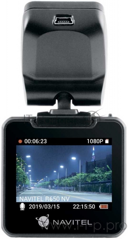 Видеорегистратор Navitel R650NV черный 1080x1920 1080p 170гр. NTK96658