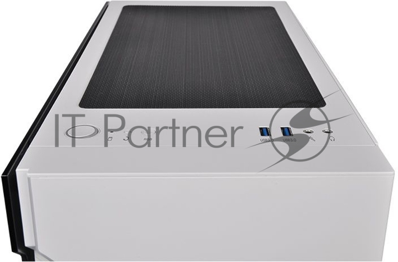 Корпус Thermaltake H200 TG Snow RGB белый без БП ATX 1x120mm 2xUSB3.0 audio bott PSU