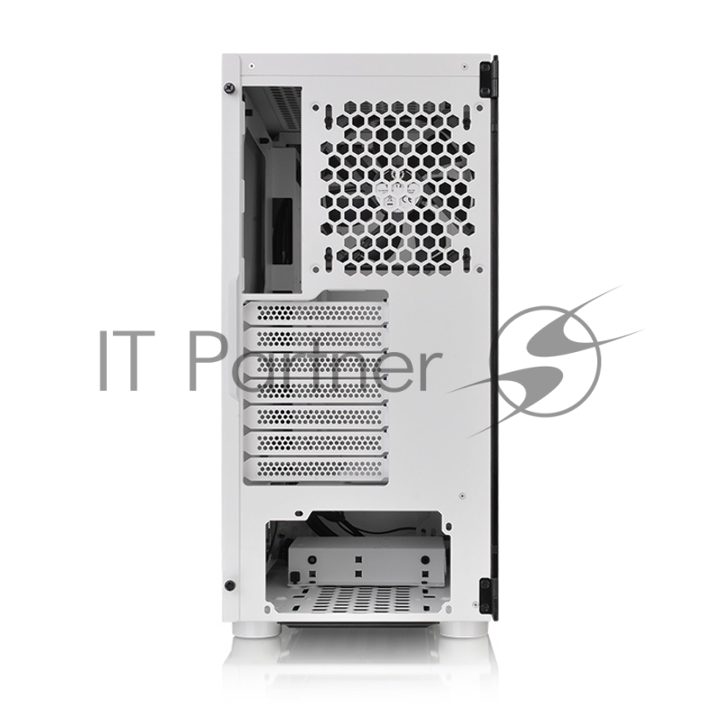 Корпус Thermaltake H200 TG Snow RGB белый без БП ATX 1x120mm 2xUSB3.0 audio bott PSU