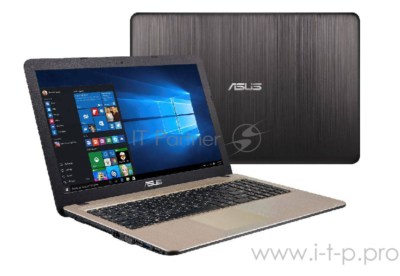 Ноутбук ASUS X540BP-DM120T 15.6 FHD, AMD A6-9225, 4Gb, 256Gb SSD, no ODD, AMD M420 2Gb, Win10, черный