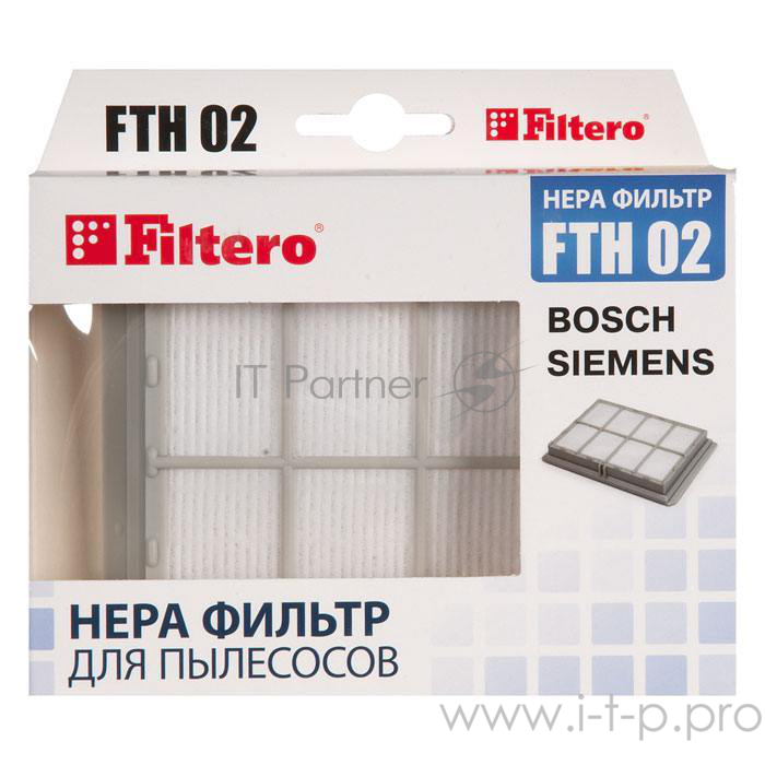 фильтр Filtero FTH 02 BSH HEPA фильтр для Bosch,Siemens