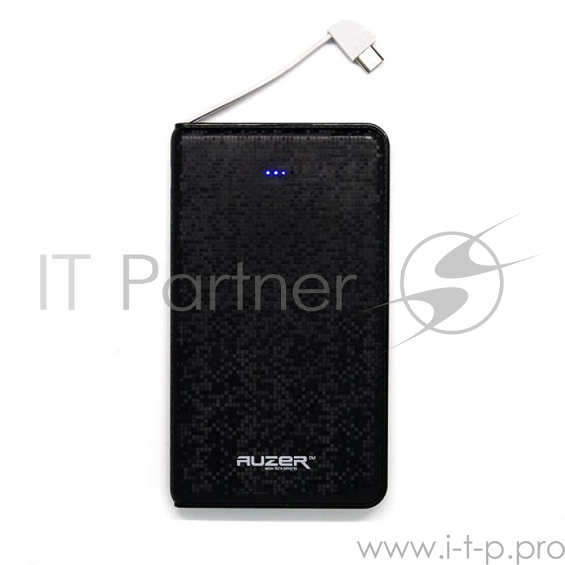 Внешний аккумулятор AUZER AP6000B Black Турбо зарядка