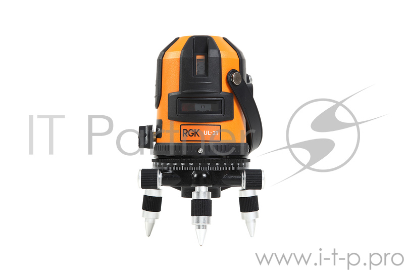 Лазерный нивелир RGK UL-21 дальность 20м точность 0.2мм/м
