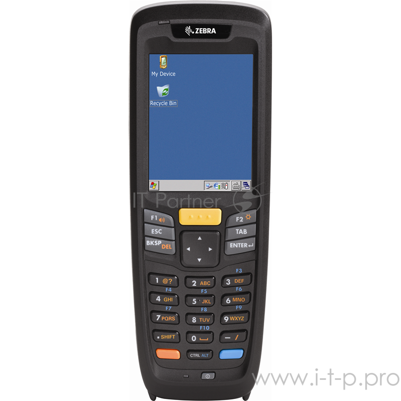 Терминал сбора данных MC2180 2D MC2180 WLAN 2D Area Imager Kit w/standard battery, Win CE6 Pro, 256MB RAM, 256 MB ROM, English. Includes: handstrap, single slot cradle, micro USB cable, and power supply