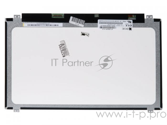 Матрица 15.6 Glare NT156WHM-N12, WXGA HD 1366x768, 30 Lamels DisplayPort, cветодиодная (LED), Chi Mei, slim уши В/Н