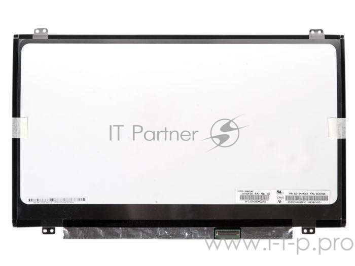 Матрица 14.0 Matte N140FGE-EA2, WXGA++ HD+ 1600x900, 30 Lamels DisplayPort, cветодиодная (LED), Chi-Mei, уши В/Н