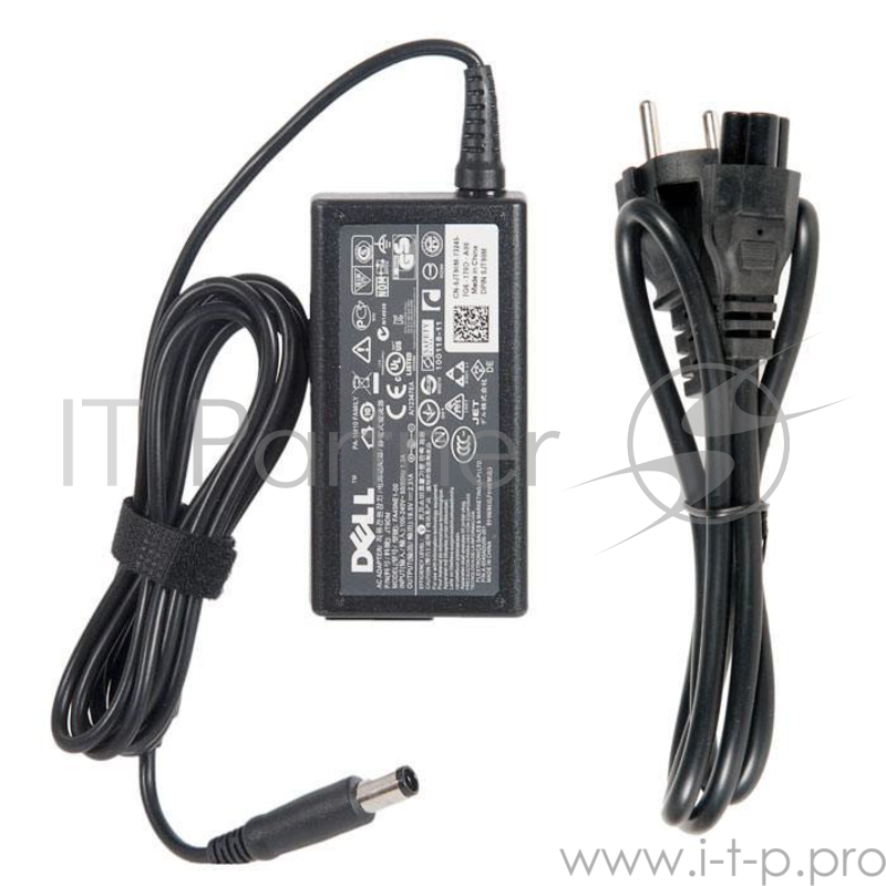 Блок питания для Dell 19.5V, 2.31A, 45W, 7.4 pin