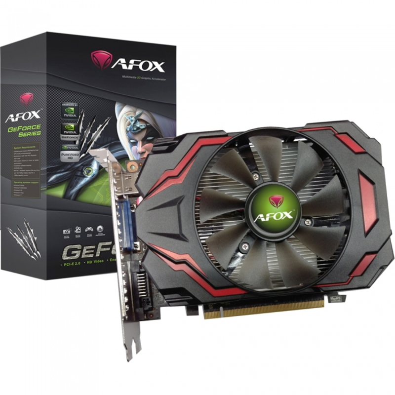 GTX750 1 GB GDDR5 128Bit, ATX Single Fan AF750-1 024D5H9
