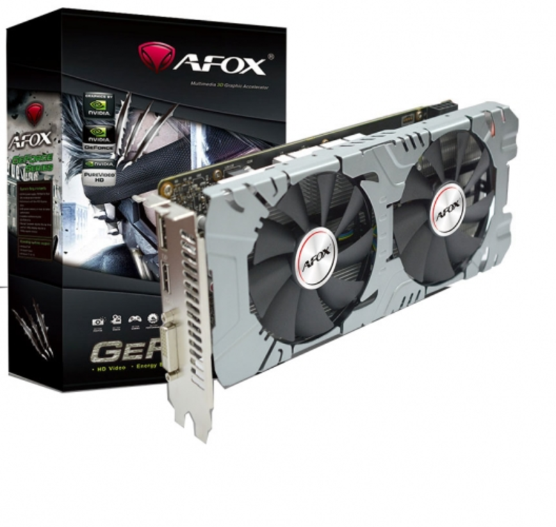 GTX1660TI 6GB GDDR6 192Bit, ATX Dual fan AF1660TI-6144D6H1