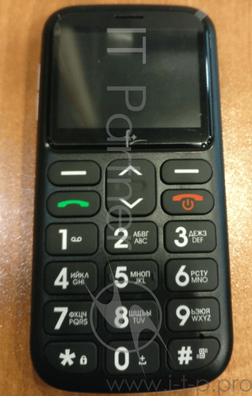 Телефон сотовый F+ Ezzy2 Black, 5,87 см (2.31