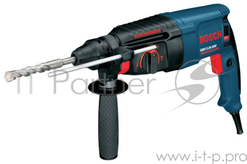Перфоратор Bosch GBH 2-26 DRE Professional 0611253708 (800Вт, 900об./мин., 4000уд./мин., SDS-plus) + кейс