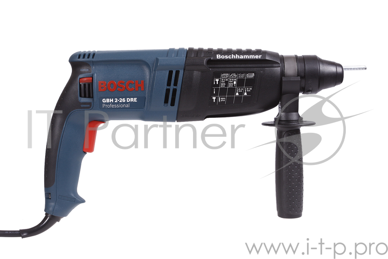 Перфоратор Bosch GBH 2-26 DRE Professional 0611253708 (800Вт, 900об./мин., 4000уд./мин., SDS-plus) + кейс