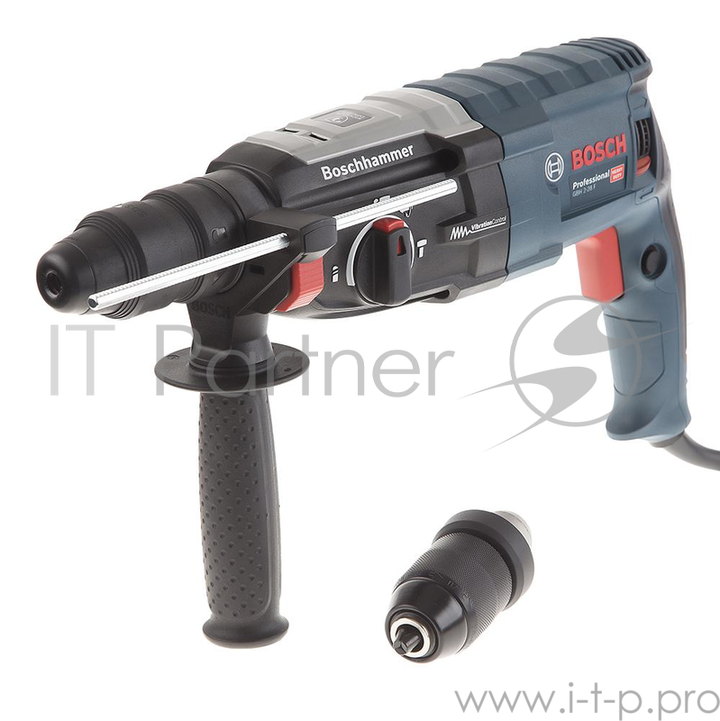 Перфоратор Bosch GBH 2-28 F Professional 0611267600 (880Вт, 900об./мин., 4000уд./мин., SDS-plus) + быстроз.патрон + кейс