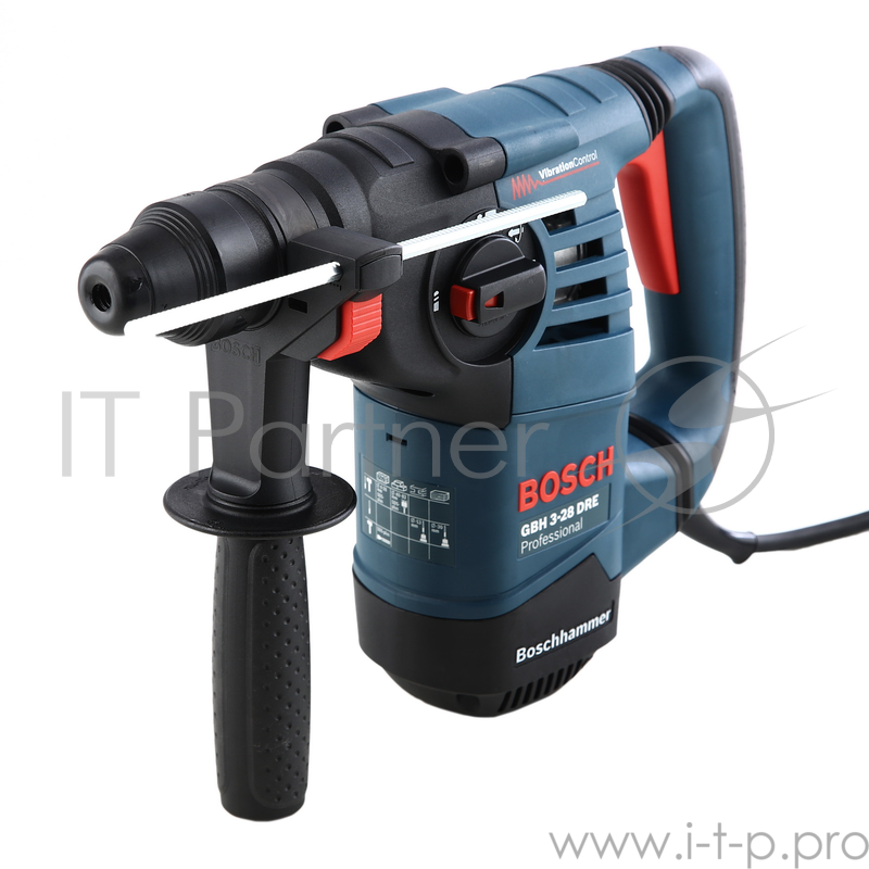 Перфоратор Bosch GBH 3-28 DRE Professional 061123A000 (800Вт, 900об./мин., 4000уд./мин., SDS-plus) + смазка для буров + кейс
