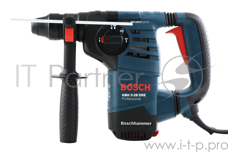 Перфоратор Bosch GBH 3-28 DRE Professional 061123A000 (800Вт, 900об./мин., 4000уд./мин., SDS-plus) + смазка для буров + кейс