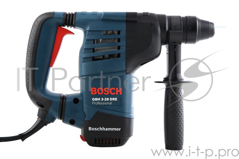 Перфоратор Bosch GBH 3-28 DRE Professional 061123A000 (800Вт, 900об./мин., 4000уд./мин., SDS-plus) + смазка для буров + кейс