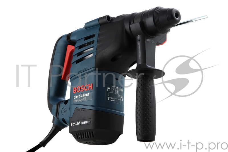 Перфоратор Bosch GBH 3-28 DRE Professional 061123A000 (800Вт, 900об./мин., 4000уд./мин., SDS-plus) + смазка для буров + кейс
