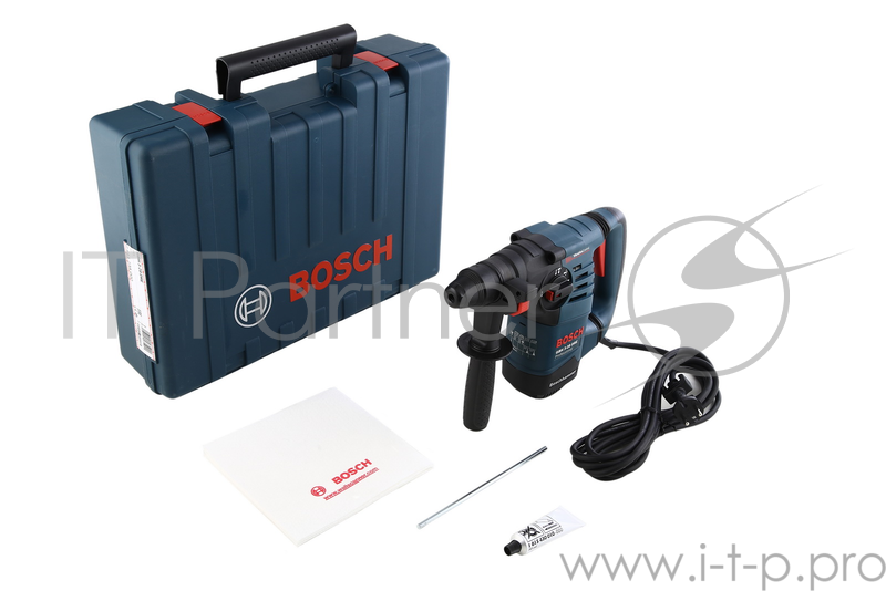 Перфоратор Bosch GBH 3-28 DRE Professional 061123A000 (800Вт, 900об./мин., 4000уд./мин., SDS-plus) + смазка для буров + кейс