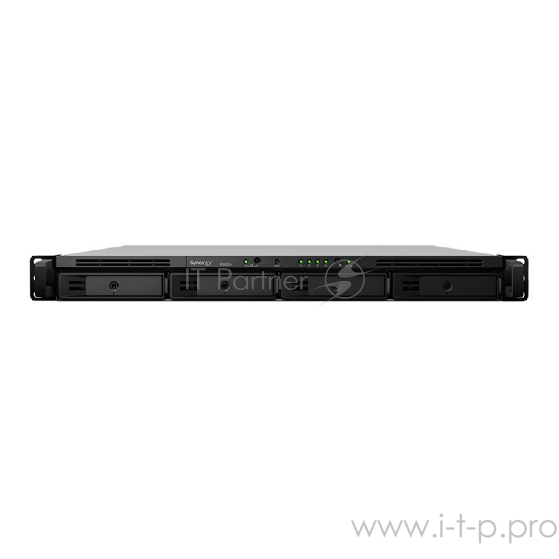 СХД стоечное исполнение 4BAY 1U NO HDD RS820RP+ SYNOLOGY