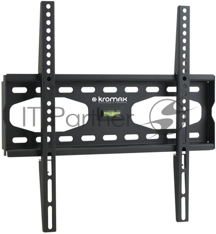 Крепеж Kromax STAR-33 black, Кр. стал. наст. для TV 22-65, max 75 кг, 0 ст св., от ст. 40 мм, max VESA 400x400 мм.