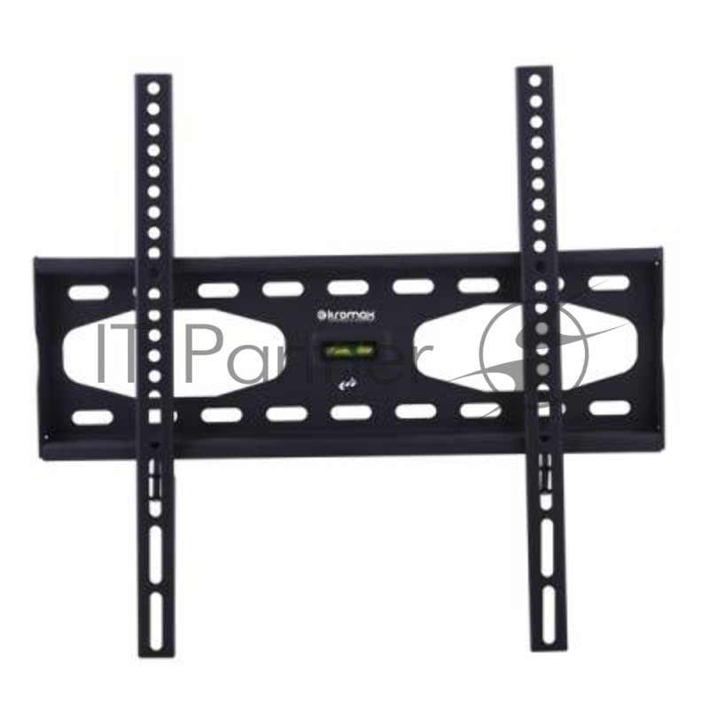 Крепеж Kromax STAR-33 black, Кр. стал. наст. для TV 22-65, max 75 кг, 0 ст св., от ст. 40 мм, max VESA 400x400 мм.