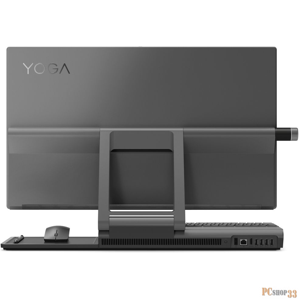 Моноблок Lenovo Yoga AIO940-27ICB 27 UHD(3840x2160)/TOUCH/Intel Core i5-8400 2.80GHz Hexa/8GB/2TB+256GB SSD/AMD Radeon RX 560 4GB/noDVD/WiFi/BT4.0/CR/Active Pen/KB+MOUSE(WLS)/W10H/1Y/GREY