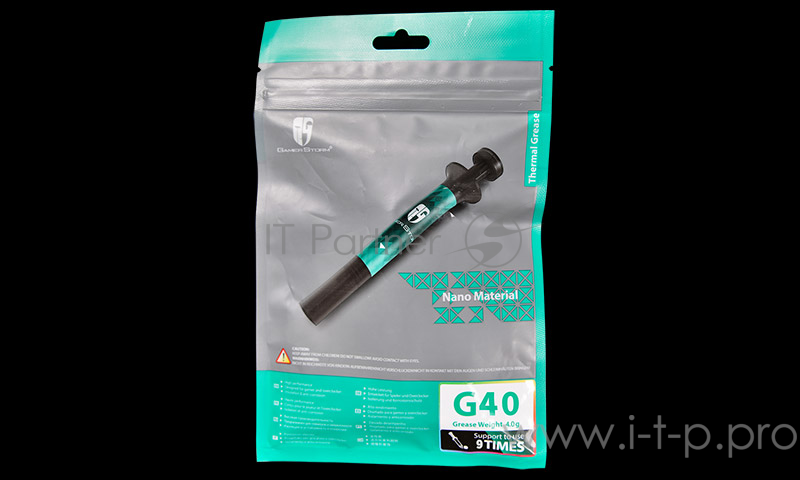 Термопаста DEEPCOOL G40 4g (Gray) Blister Card