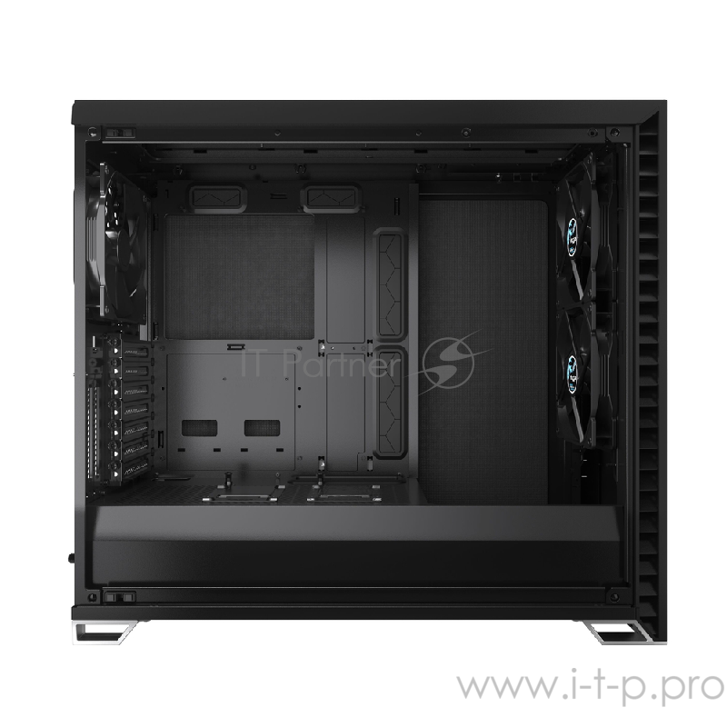 Корпус Fractal Design VECTOR RS - TG / E-ATX, mid tower, light tint tempered glass side panels / 3x140mm fans inc. / FD-C-VER1A-01