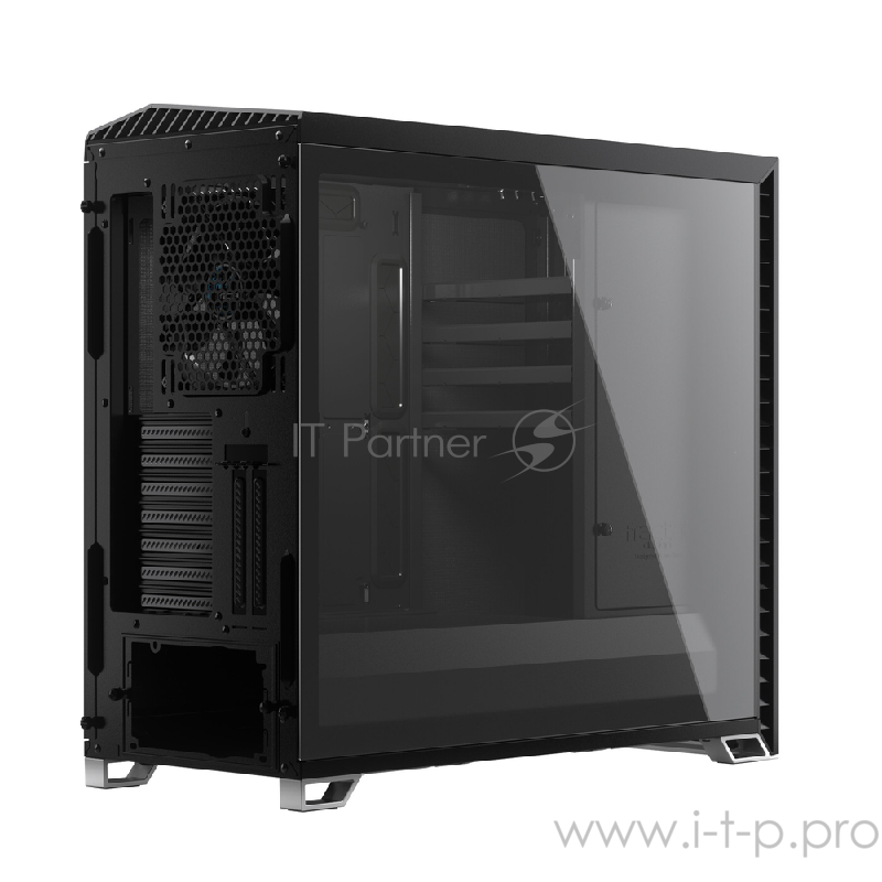 Корпус Fractal Design VECTOR RS - TG / E-ATX, mid tower, light tint tempered glass side panels / 3x140mm fans inc. / FD-C-VER1A-01