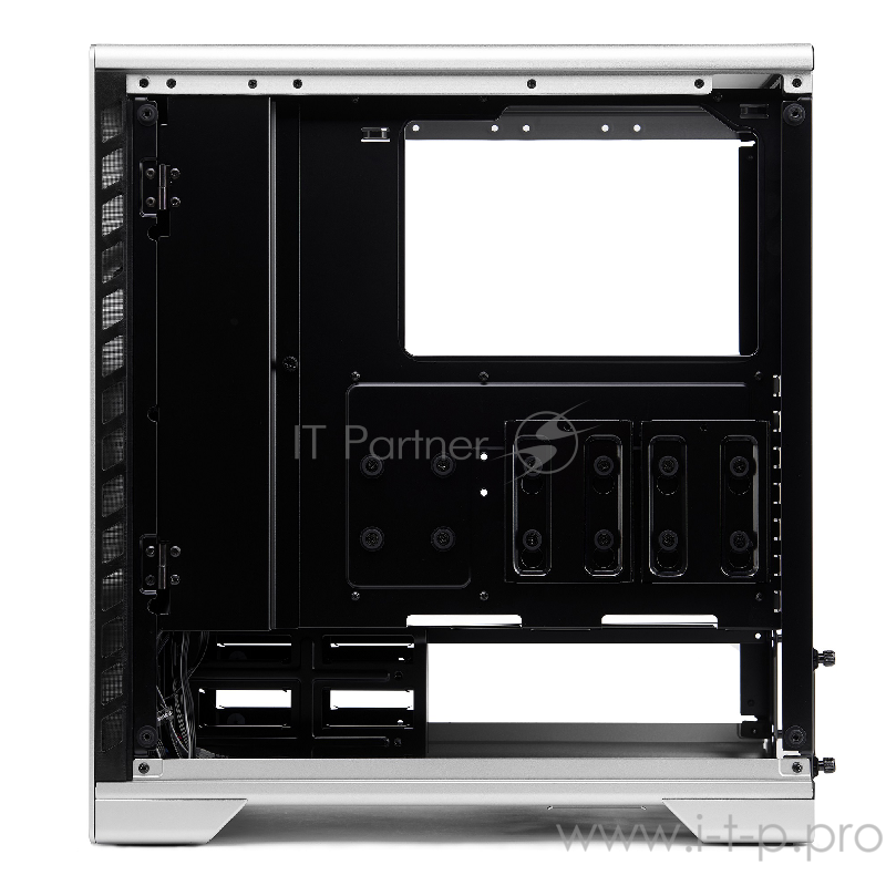 Корпус MetallicGear NEO Silver V2, RGB LED иллюминация, алюминиевые лицевая и верхняя панели, боковые панели Tempered Glass, Mid-Tower