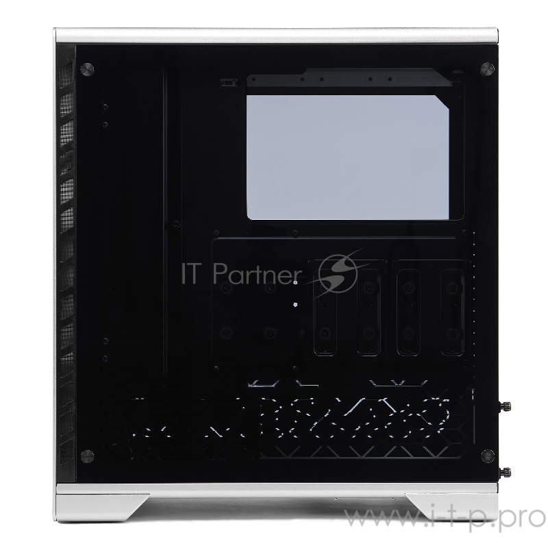 Корпус MetallicGear NEO Silver V2, RGB LED иллюминация, алюминиевые лицевая и верхняя панели, боковые панели Tempered Glass, Mid-Tower