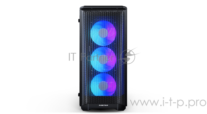 Корпус PHANTEKS Eclipse P400A, Black, Digtial RGB Lighting, боковая панель Tempered Glass, Mid-Tower