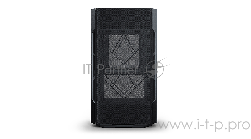 Корпус PHANTEKS Enthoo Evolv Shift Air, Satin Black, передняя и задняя панели анодированный алюминий, Mini ITX