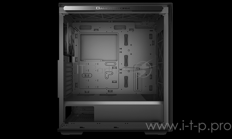 Корпус Deepcool MACUBE 310 BK без БП, большое боковое окно, черный, ATX