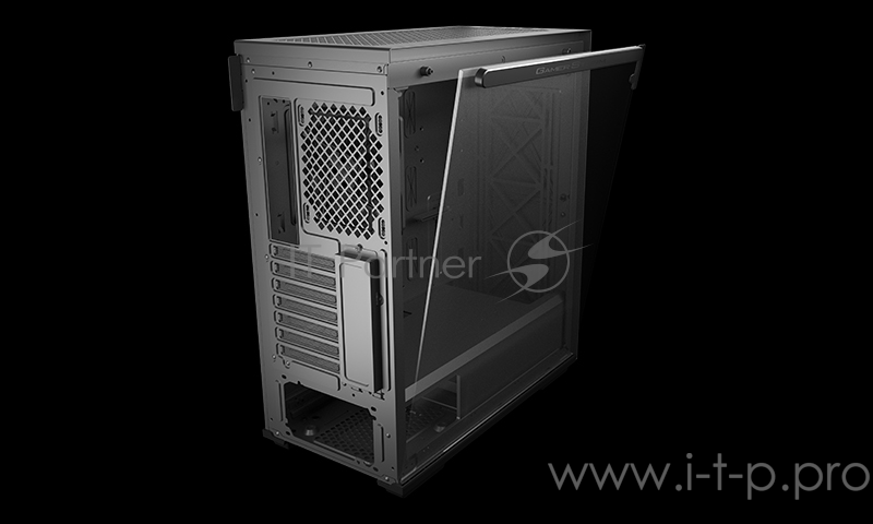 Корпус Deepcool MACUBE 310P BK без БП, большое боковое окно, черный, ATX