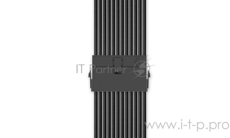 Кабель-удлинитель для питания материнcкой платы Deepcool EC300-24P-BK (моддинг, 24pin, черный, 300мм)