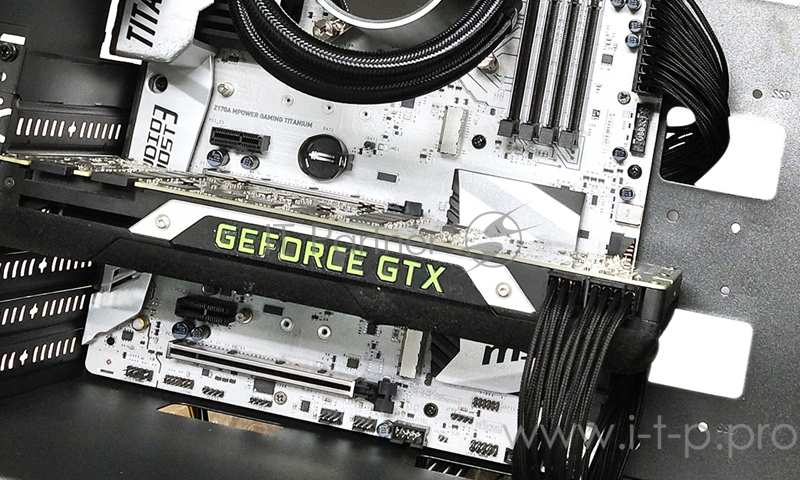 Кабель-удлинитель для питания материнcкой платы Deepcool EC300-24P-BK (моддинг, 24pin, черный, 300мм)