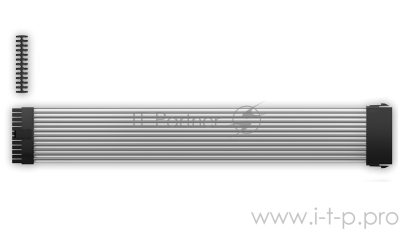 Кабель-удлинитель для питания материнcкой платы Deepcool EC300-24P-WH (моддинг, 24pin, белый, 300мм)