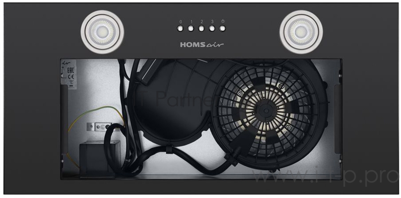Вытяжка HOMSair CAMELIA 60 ЧЕРНЫЙ