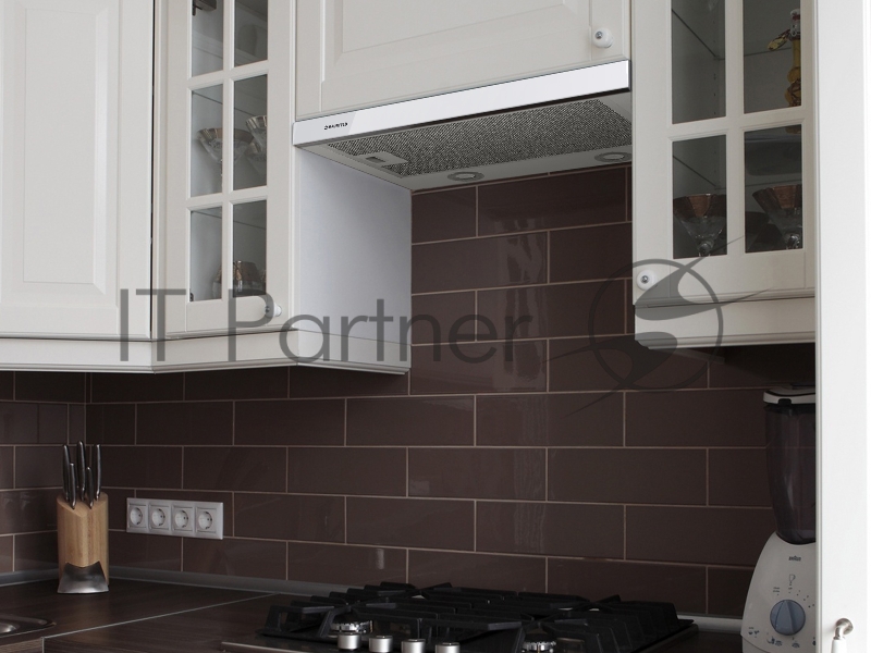 Вытяжка MAUNFELD VS LIGHT (GLASS) 60 БЕЛЫЙ/БЕЛОЕ стекло