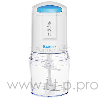 Измельчитель ВАСИЛИСА ВА-350 белый с голубым