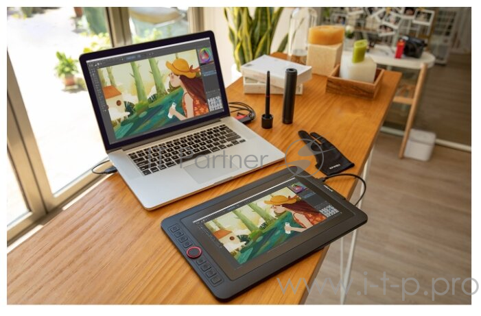 Интерактивный монитор-планшет XP-Pen Artist 12PRO FHD IPS