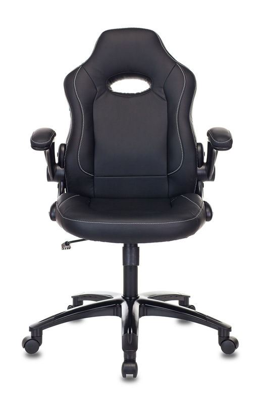 Кресло игровое Бюрократ VIKING-1N/BLACK черный искусственная кожа