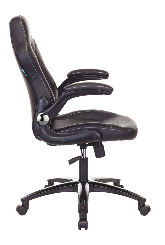 Кресло игровое Бюрократ VIKING-1N/BLACK черный искусственная кожа