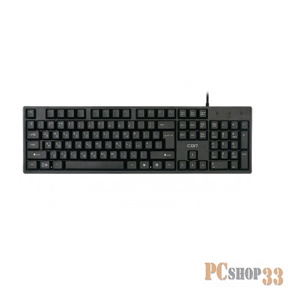 CBR KB 112, Клавиатура проводная полноразмерная, USB, 104 клавиши, длина кабеля 2 м