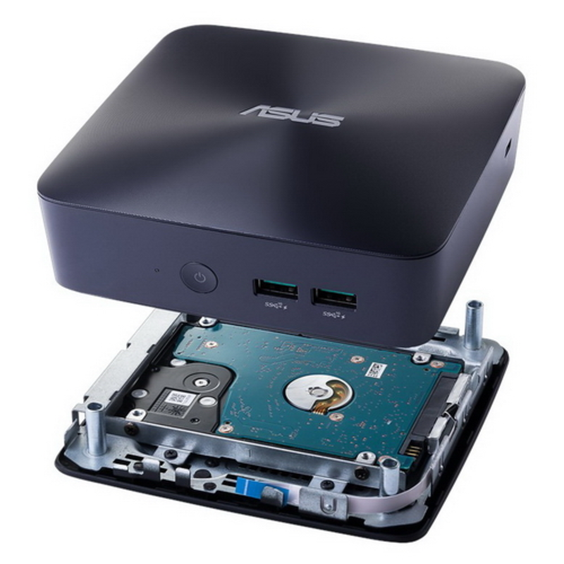 Неттоп UN68U-BM012M (90MS0171-M00120) RTL ntel Core i7-8550U 4 x 1,8GHz, 2x SO-DIMM Slot, Intel HD Grafik, oOS