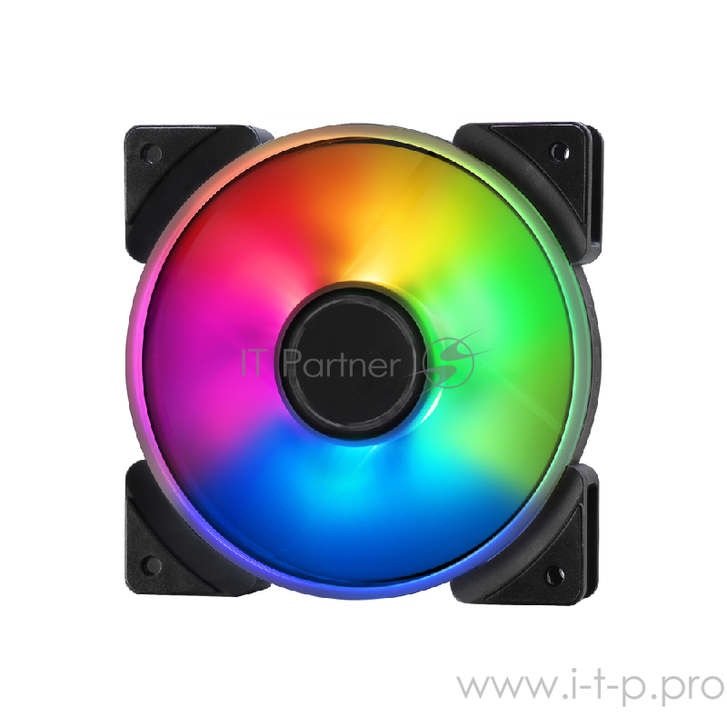 Вентилятор Fractal Design PRISMA AL-12 ARGB PWM / 120mm, 4-pin, ARGB, LLS bearing, 1200 rpm, 50.63 cfm, 19.5 dBA / FD-FAN-PRI-AL12-PWM
