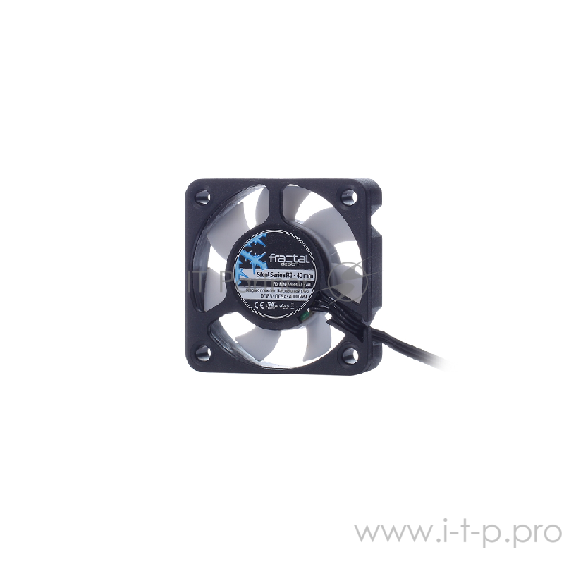 Вентилятор Fractal Design SILENT SERIES R3 40mm / 3-pin, 4000 rpm, 3.6 cfm, 20.0 dBA / FD-FAN-SSR3-40-WT
