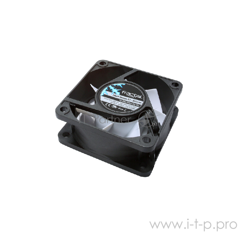 Вентилятор Fractal Design SILENT SERIES R3 60mm / 3-pin, 2500 rpm, 13.3 cfm, 20.6 dBA / FD-FAN-SSR3-60-WT